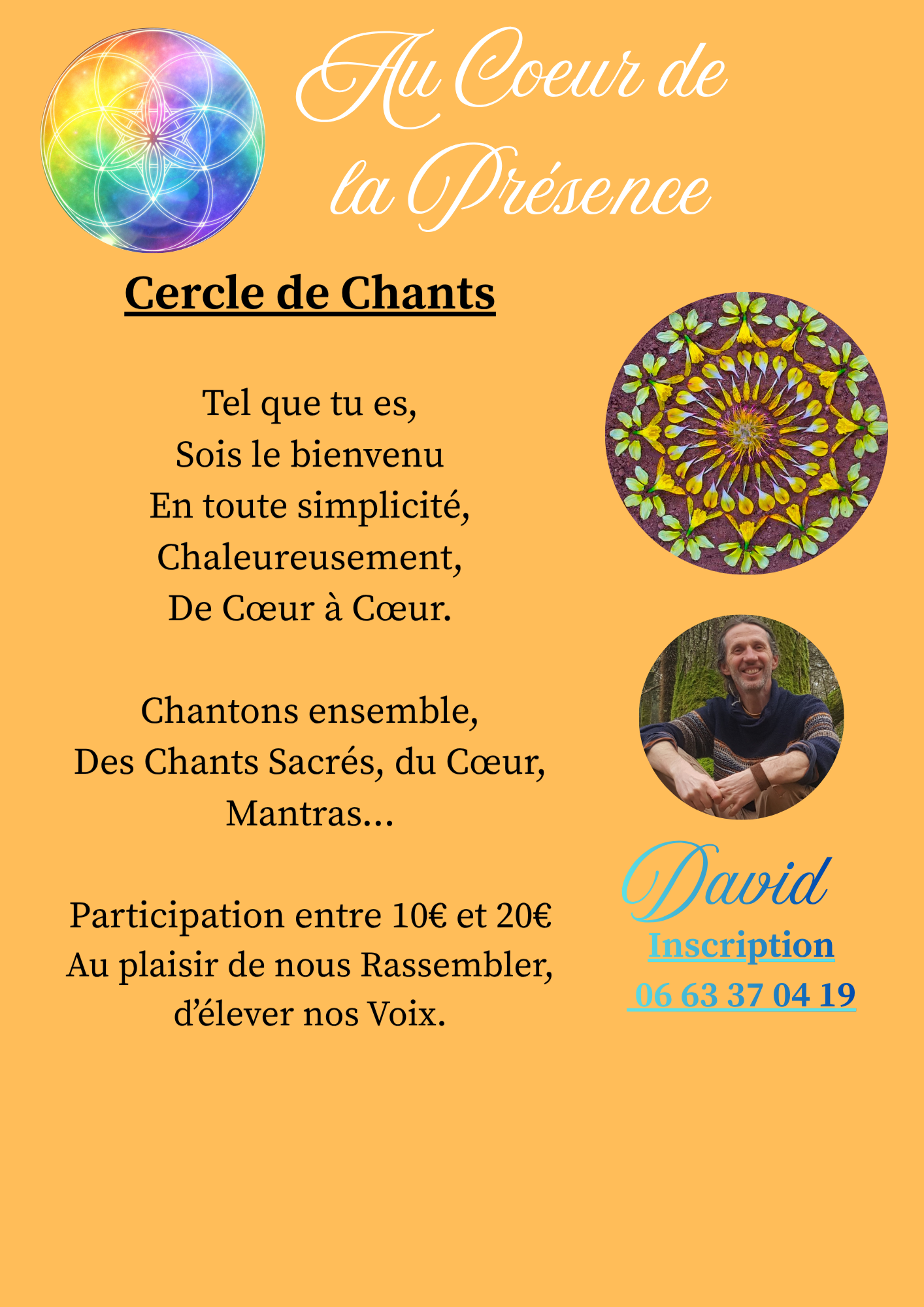 cercle de chants